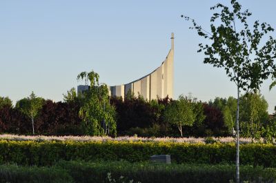 "Płynąca" niczym statek sylweta katedry od strony p&oacute;łnocnej. Fot. Ludmiła Łapka Biuro Architekta Miasta